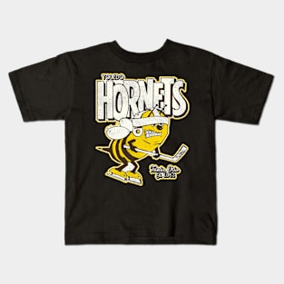 Defunct Toledo Hornets Hockey Team Kids T-Shirt